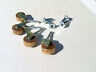Set Of 4 Replacement Wooden Casters, Wheels, Rollers `quality Reproduction Parts